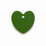 Hondentag olive hartje mini