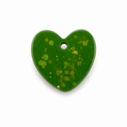 Hondentag glitter moss hartje mini