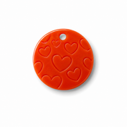 Hondentag WK oranje met hartjes