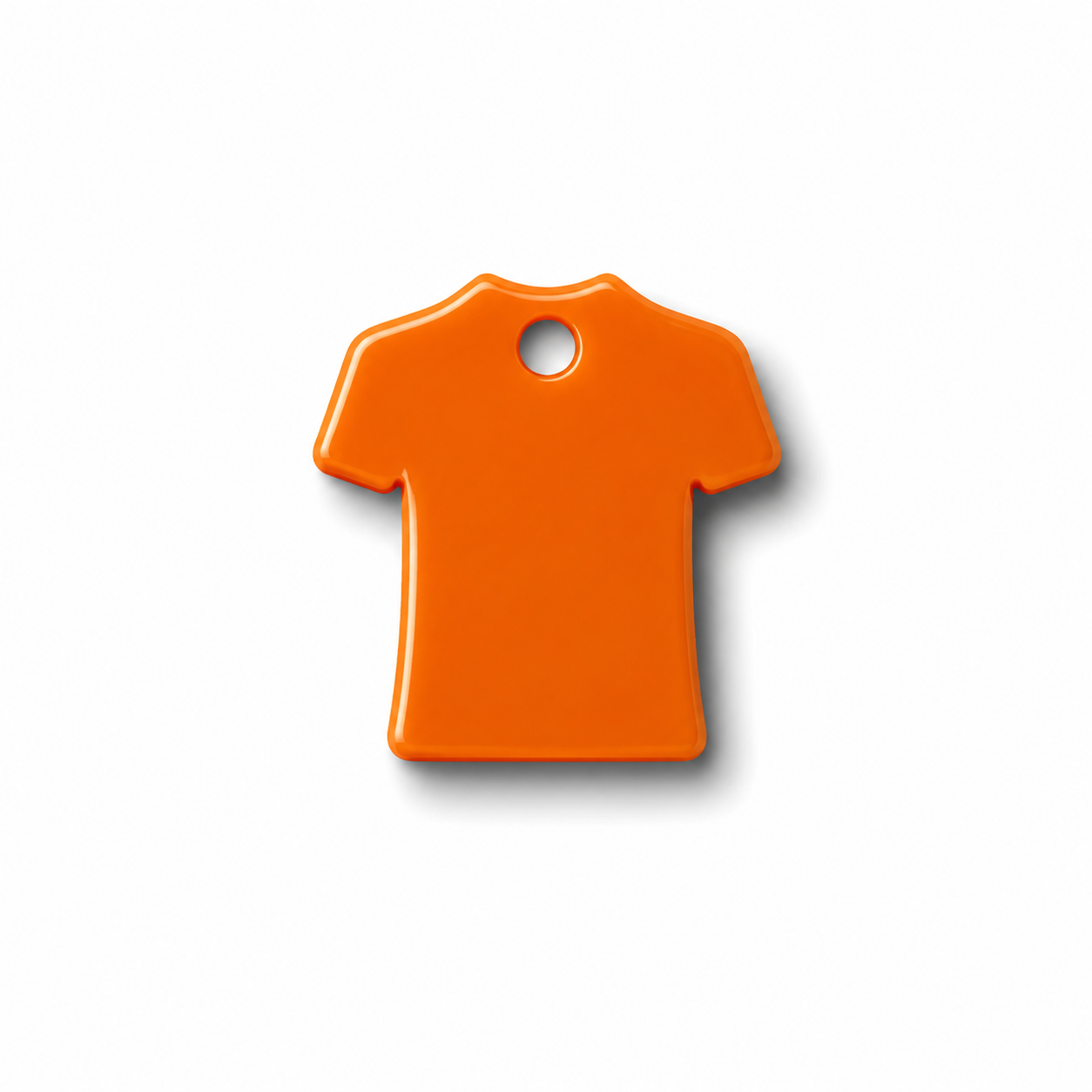 Hondentag WK oranje Metallic shirt