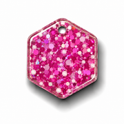 Hondentag confetti Hexagon