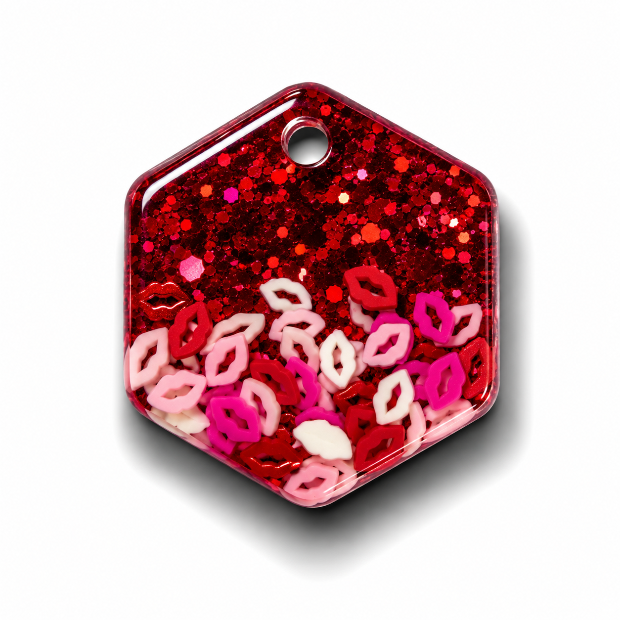 Hondentag lips Hexagon