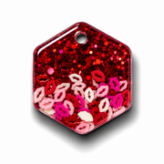 Hondentag lips Hexagon