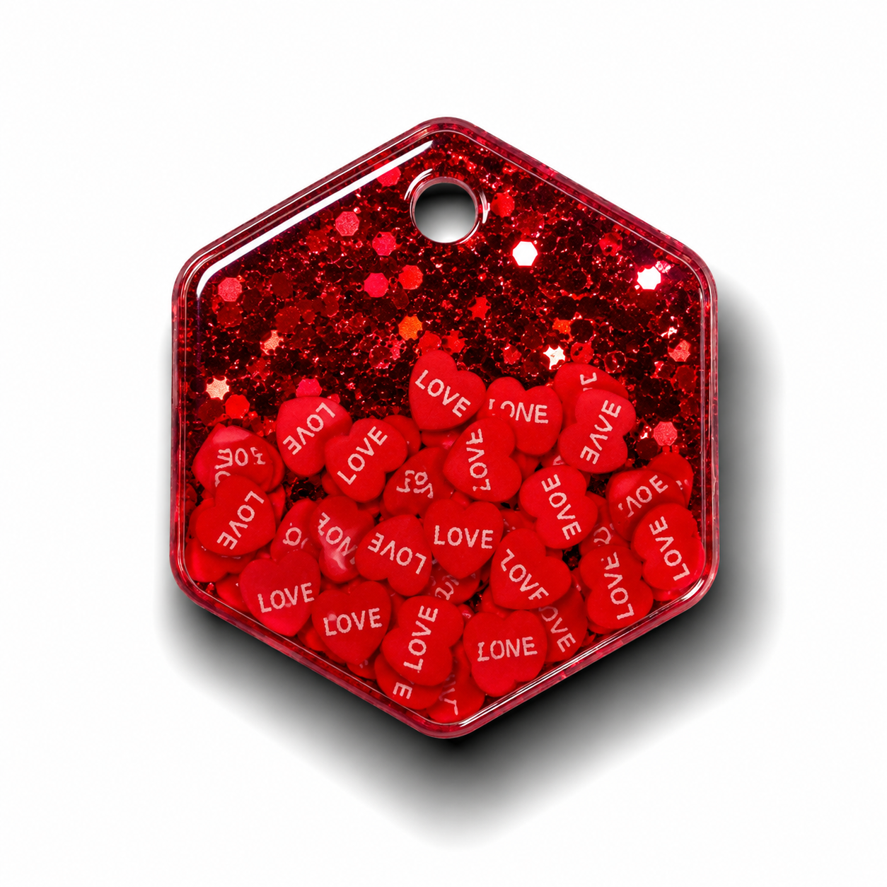 Hondentag love Hexagon