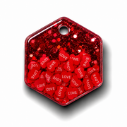 Hondentag love Hexagon