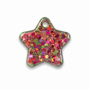 Hondentag confetti glitter Ster