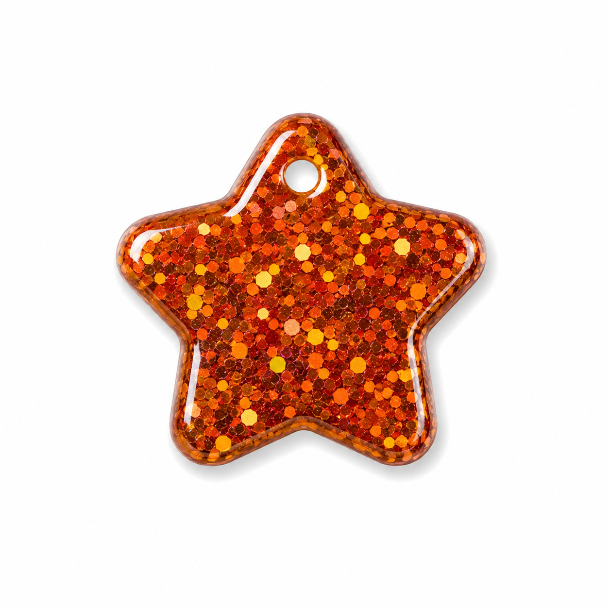 Hondentag herfst glitter Ster