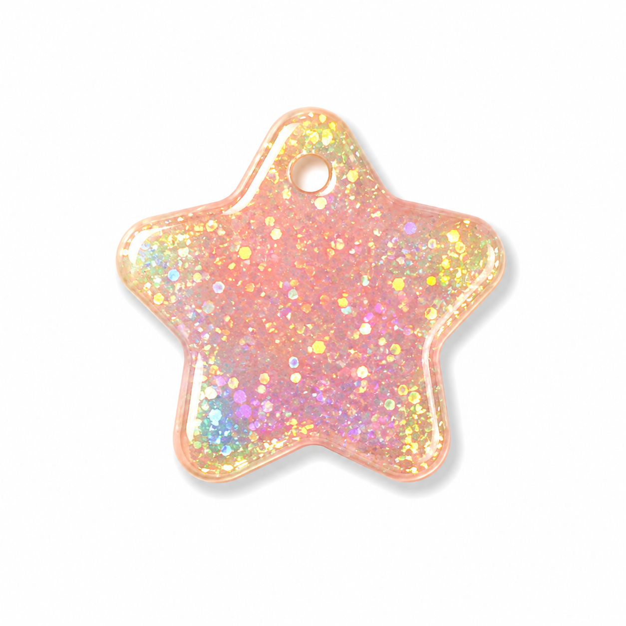 Hondentag lente glitter Ster