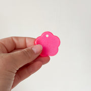 Tag bloem Fuor roze