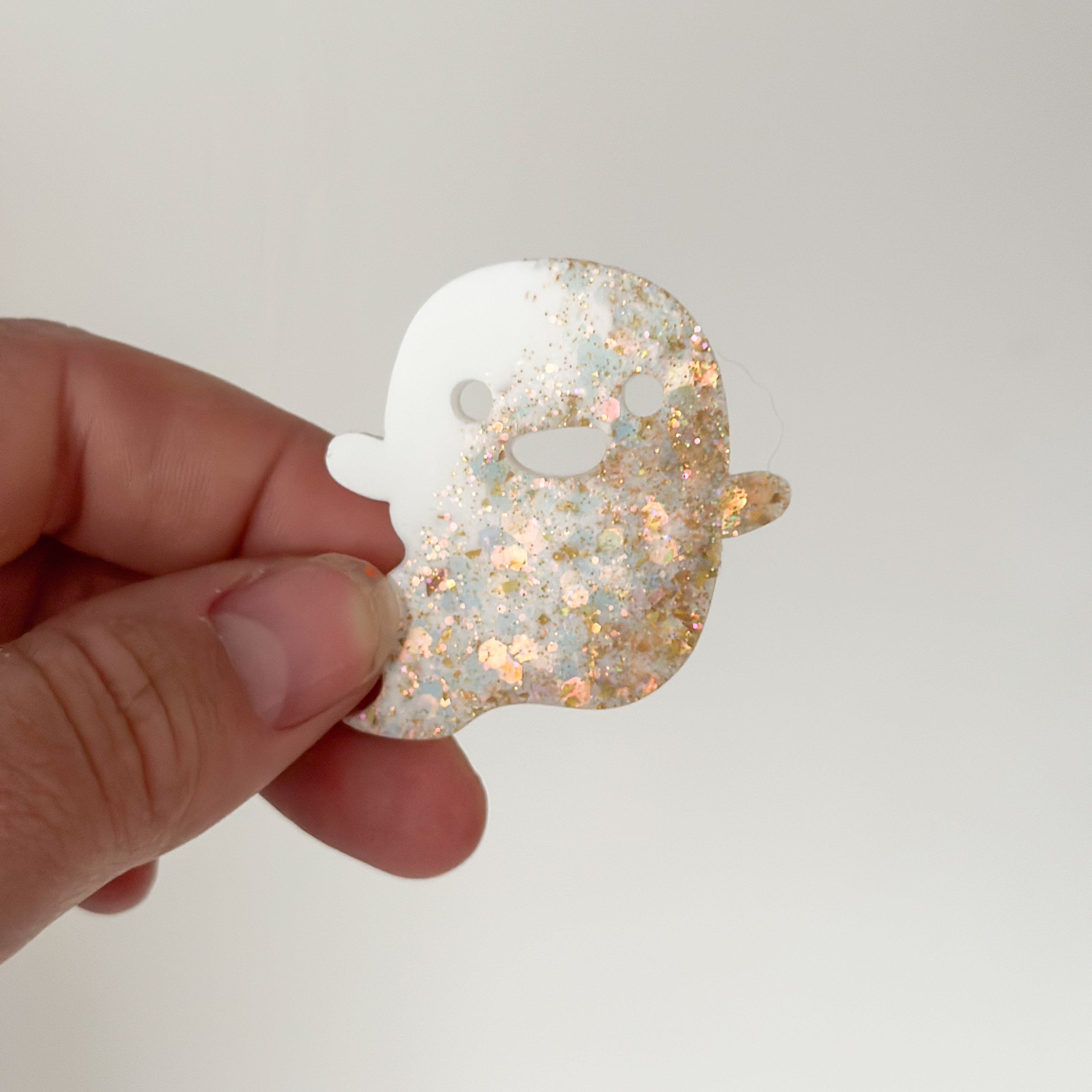 Hondentag spook wit goud