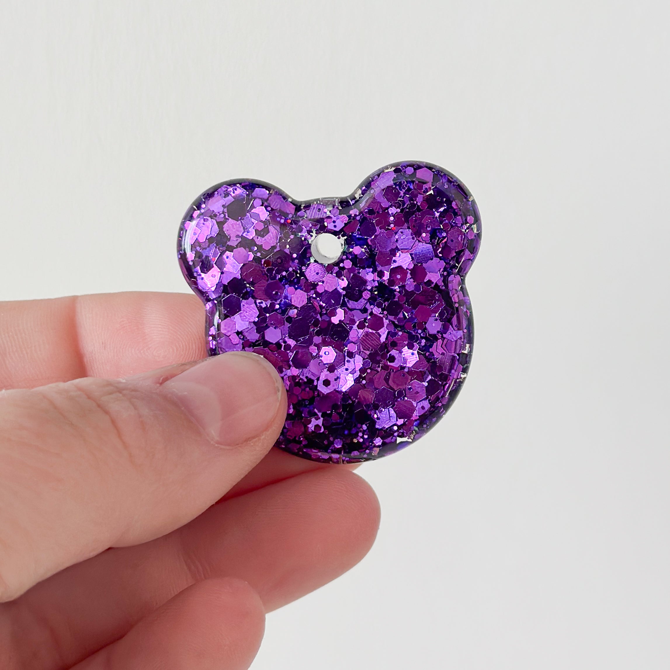 Hondentag Beertje paars