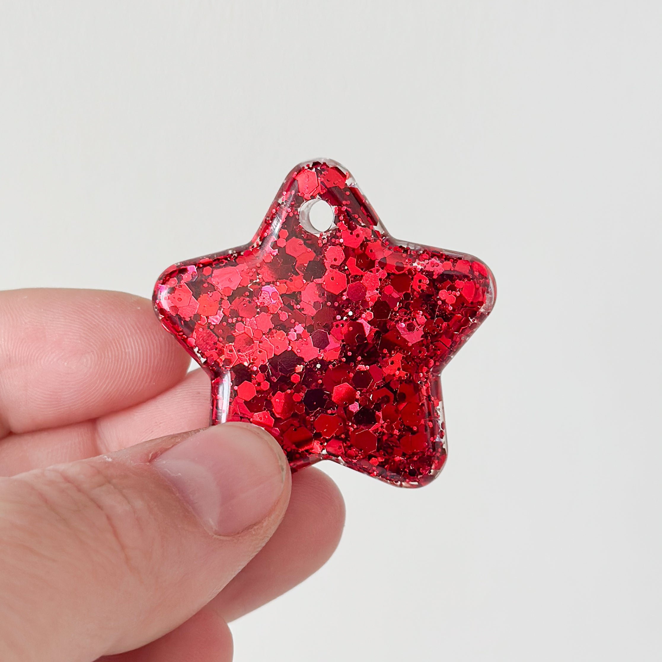 Tag ster rode Glitter