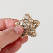 Tag ster champagne glitter