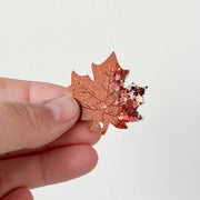 Hondentag herfst blad