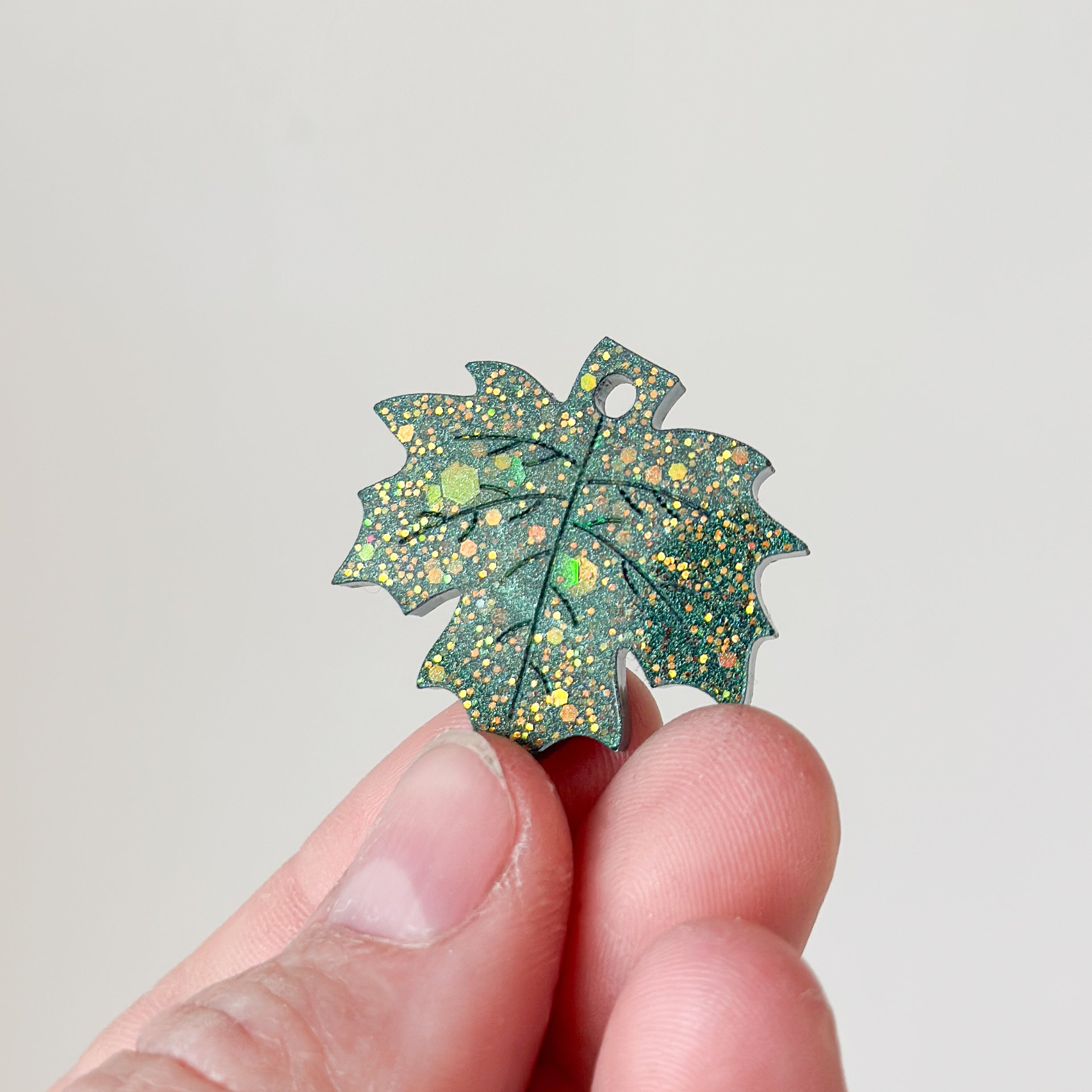 Hondentag herfst blad