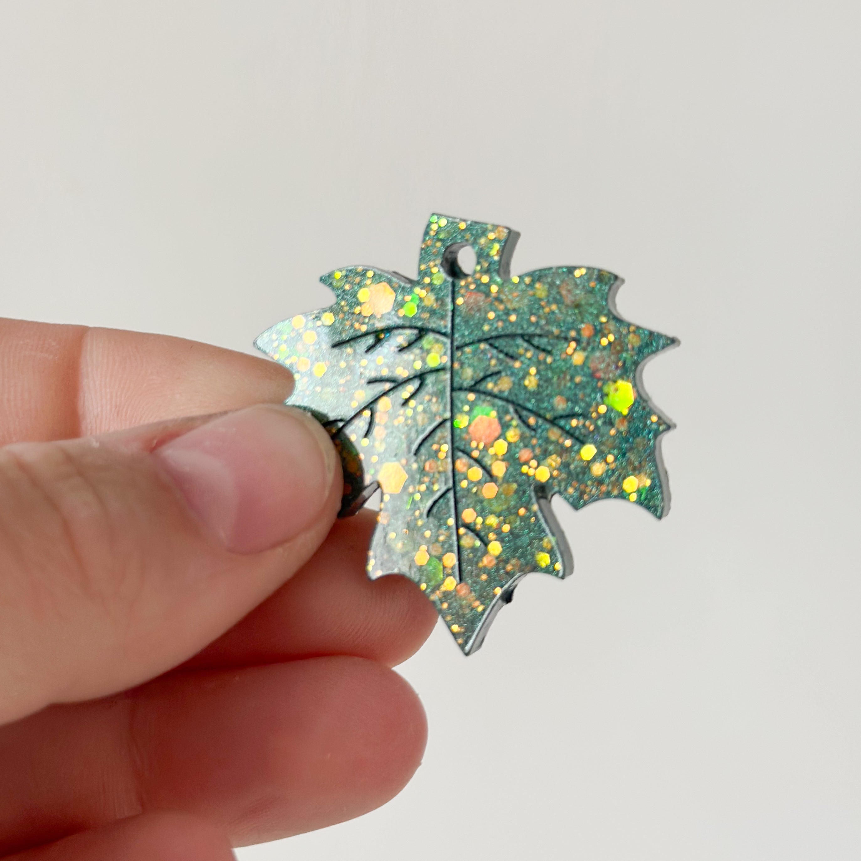 Hondentag herfst blad