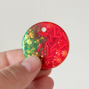 Tag rond snoepjes met groen