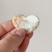 Hondentag hartje goud wit