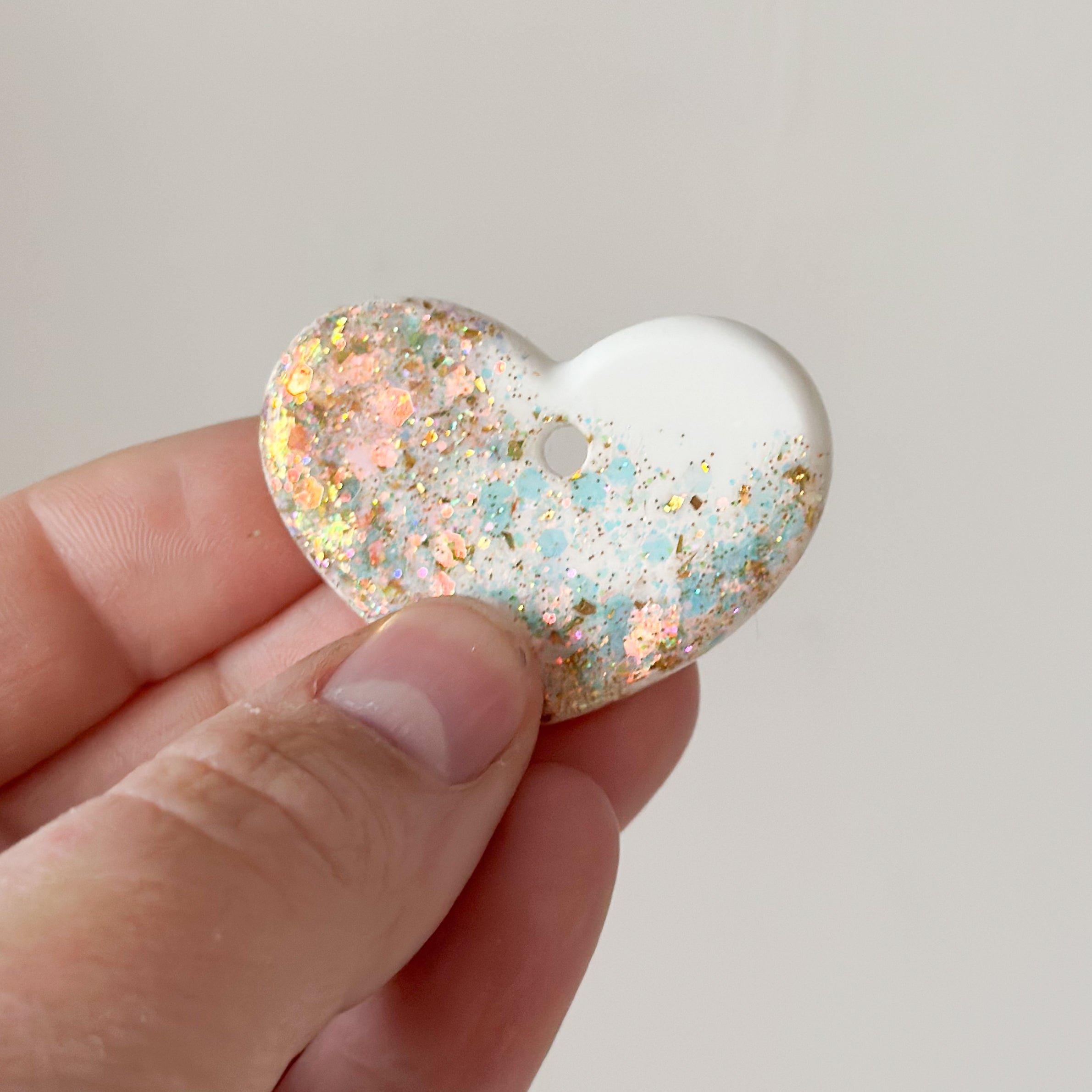 Hondentag hartje goud wit