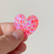 Hondentag hartje roze