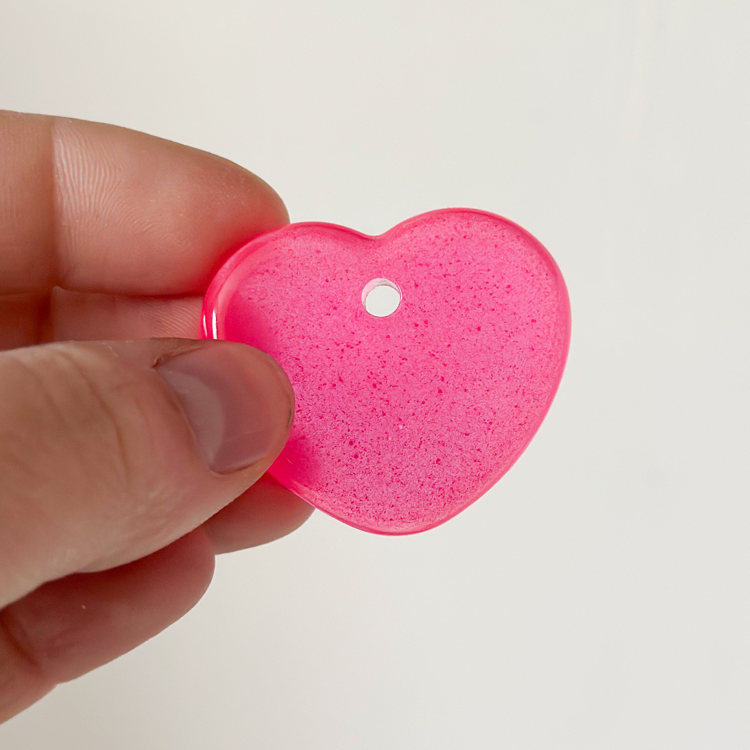 Hondentag hartje roze