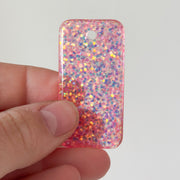 Hondentag roze glitter