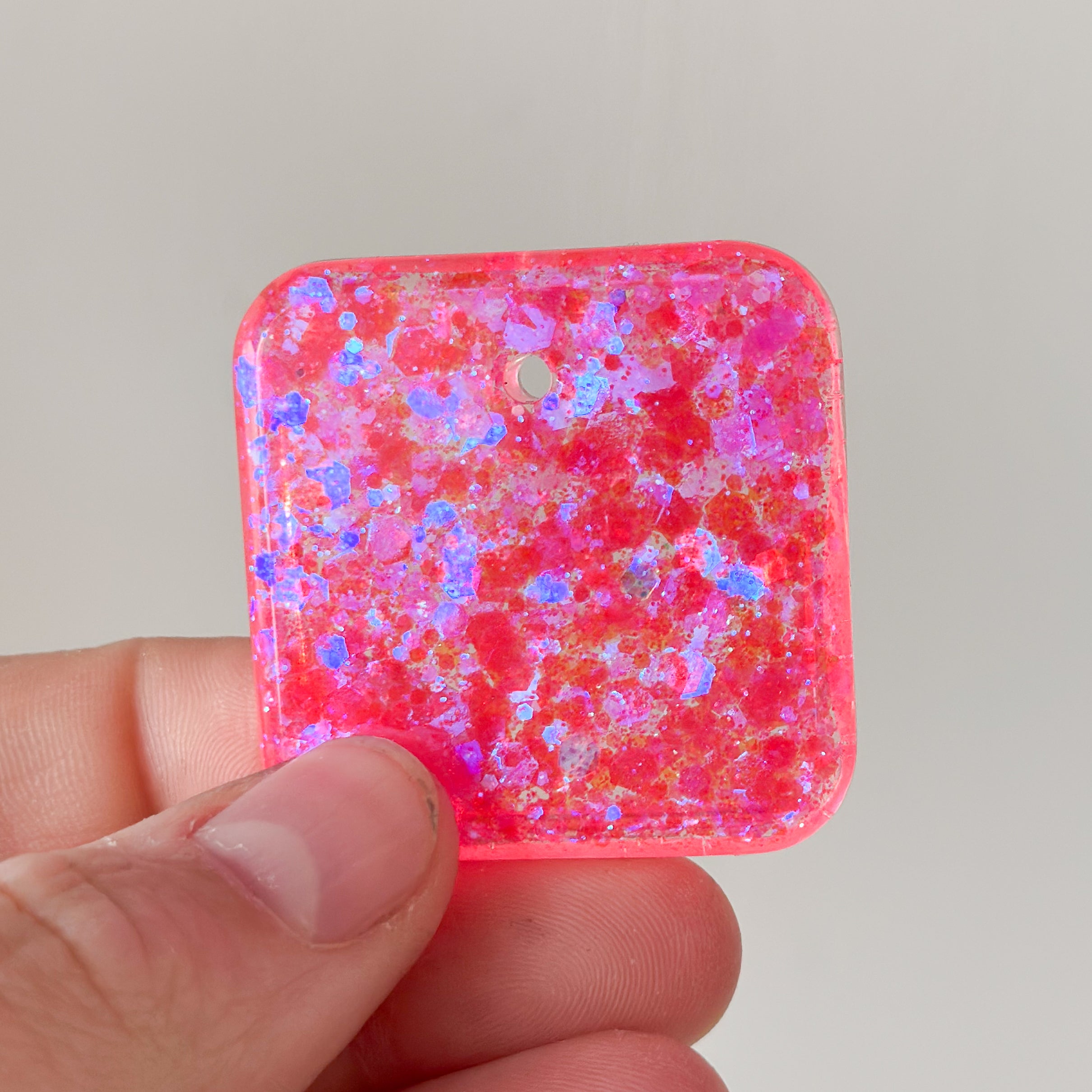 Hondentag roze glitter