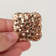 Hondentag champagne glitters