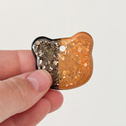 Hondentag Beertje brons met zwart