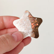 Tag ster bruin en wit