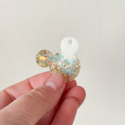 Hondentag mickey wit gold