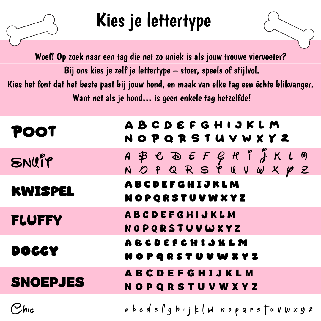 Tag rond wit goud